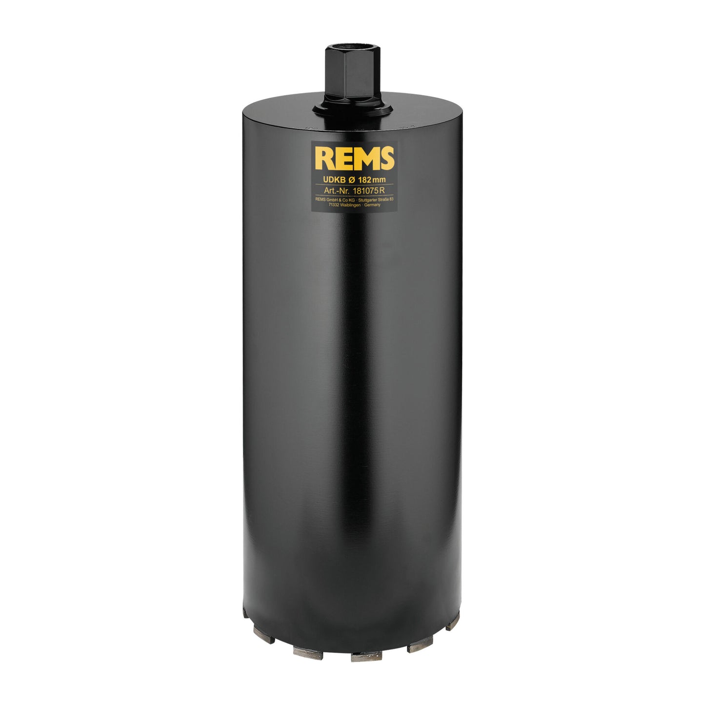 REMS 181075 Universal Diamond Core Drilling Crown (182mm)