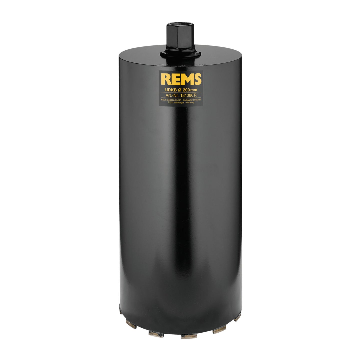 REMS 181080 Universal Diamond Core Drilling Crown (200mm)
