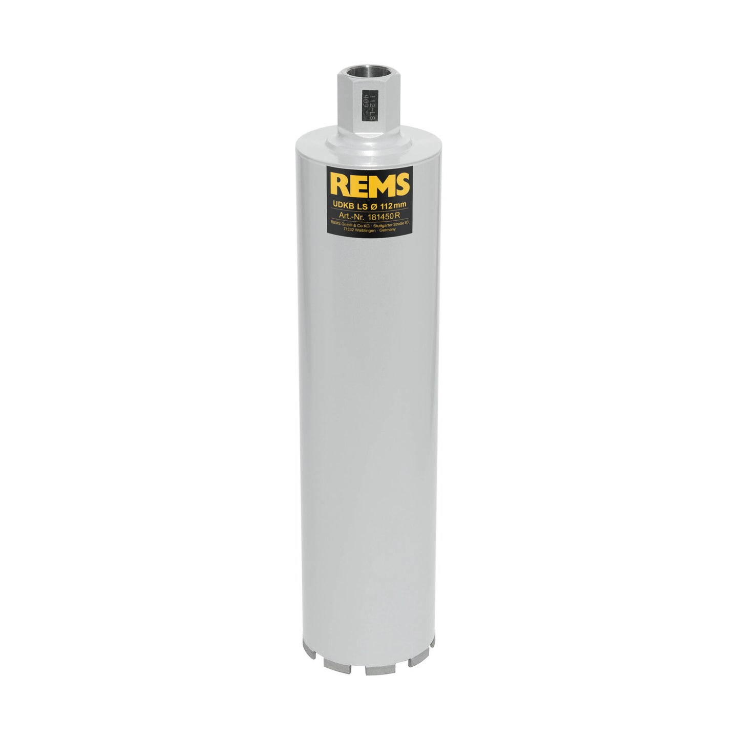 REMS 181450 LS Universal Diamond Core Drilling Crown (112mm)