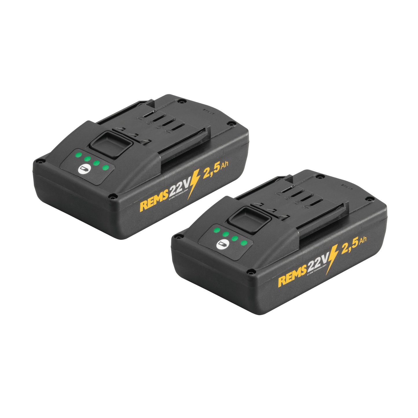 REMS 578016X03 Mini-Press S 22v ACC 2-Tong Kit + FREE gifts (2x2.5Ah)