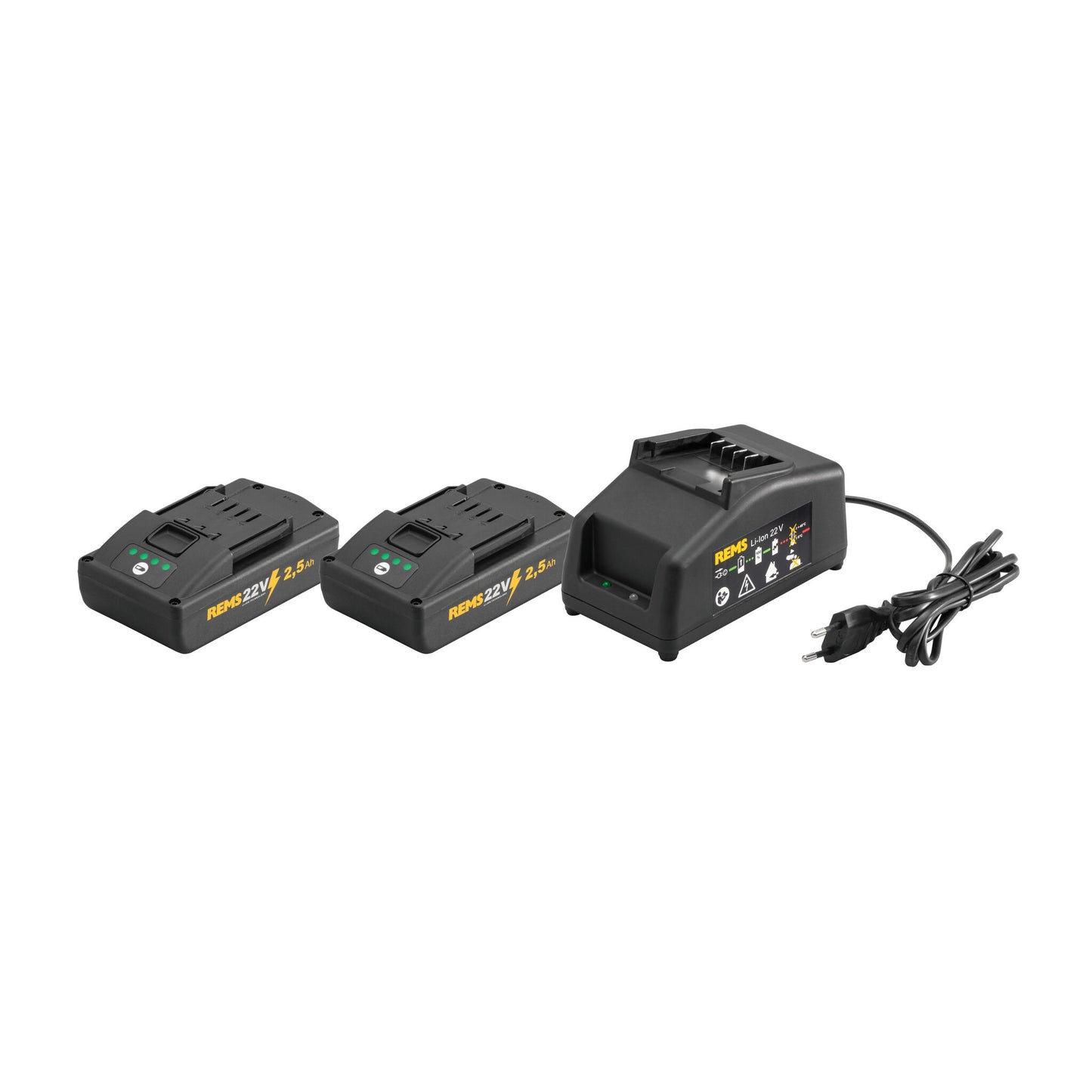 REMS 571590 22v Power Pack (2x2.5Ah)