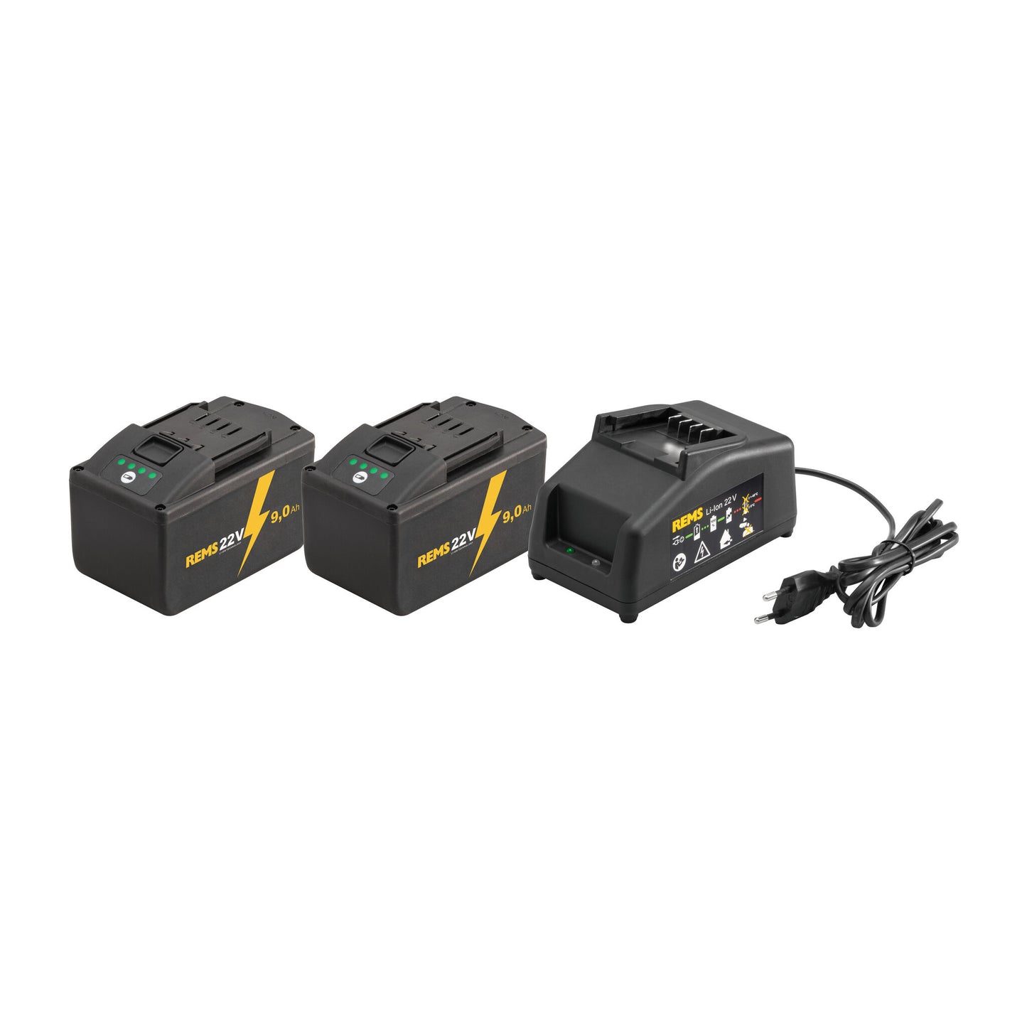 REMS 571592 22v PowerPack (2x9Ah)