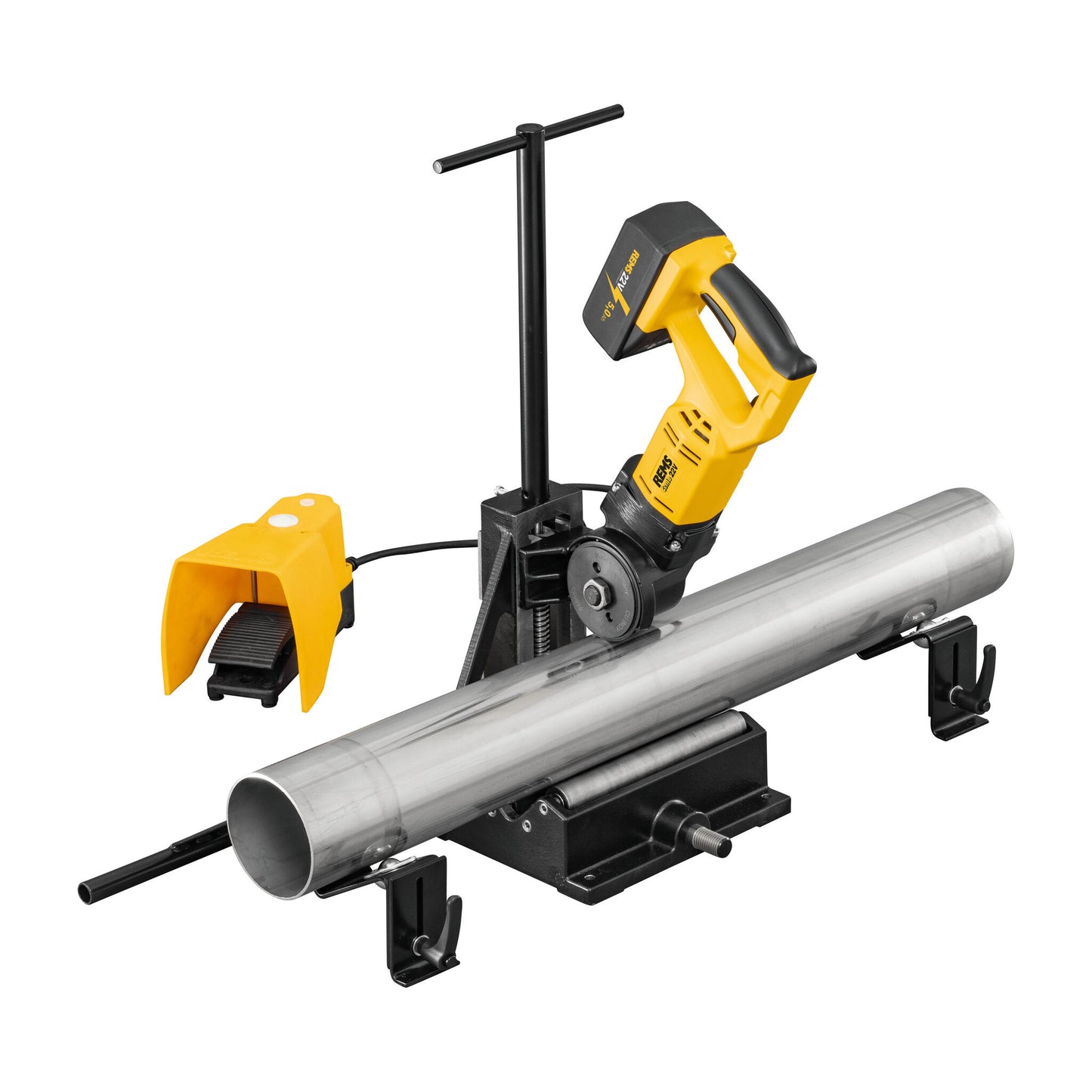 REMS 845X04 Cento 22v Pipe Cutting Machine (1x5Ah)