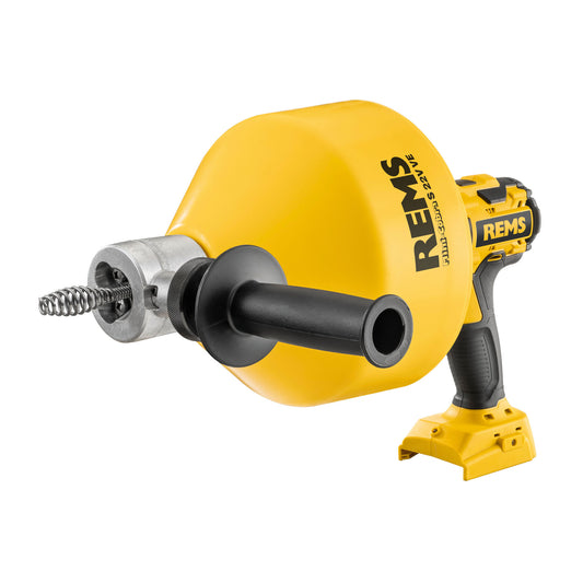 REMS 170029 Mini-Cobra S 22v VE Cordless Drain Cleaning Machine Set P