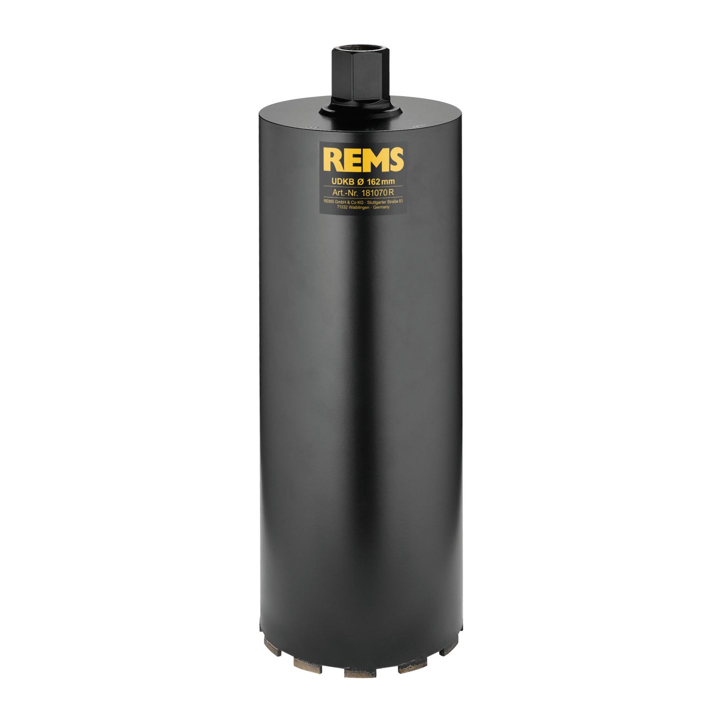 REMS 181070 Universal Diamond Core Drilling Crown (162mm)