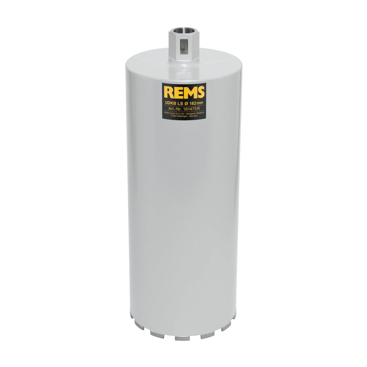 REMS 181475 LS Universal Diamond Core Drilling Crown (182mm)