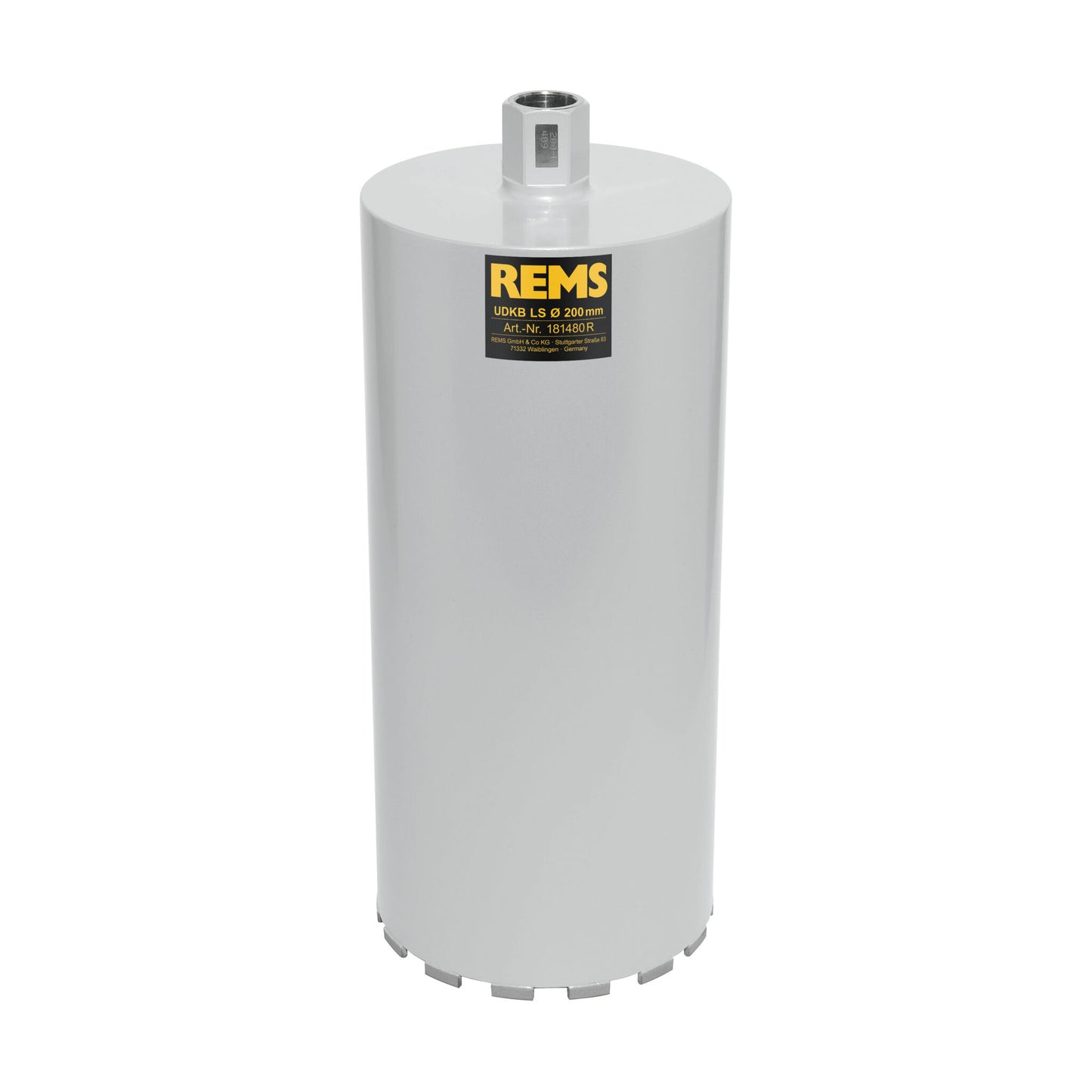 REMS 181480 LS Universal Diamond Core Drilling Crown (200mm)