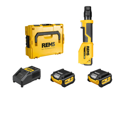 REMS 401030 Mini-Press S 12v A2-22kN Basic-Pack (2x4Ah)