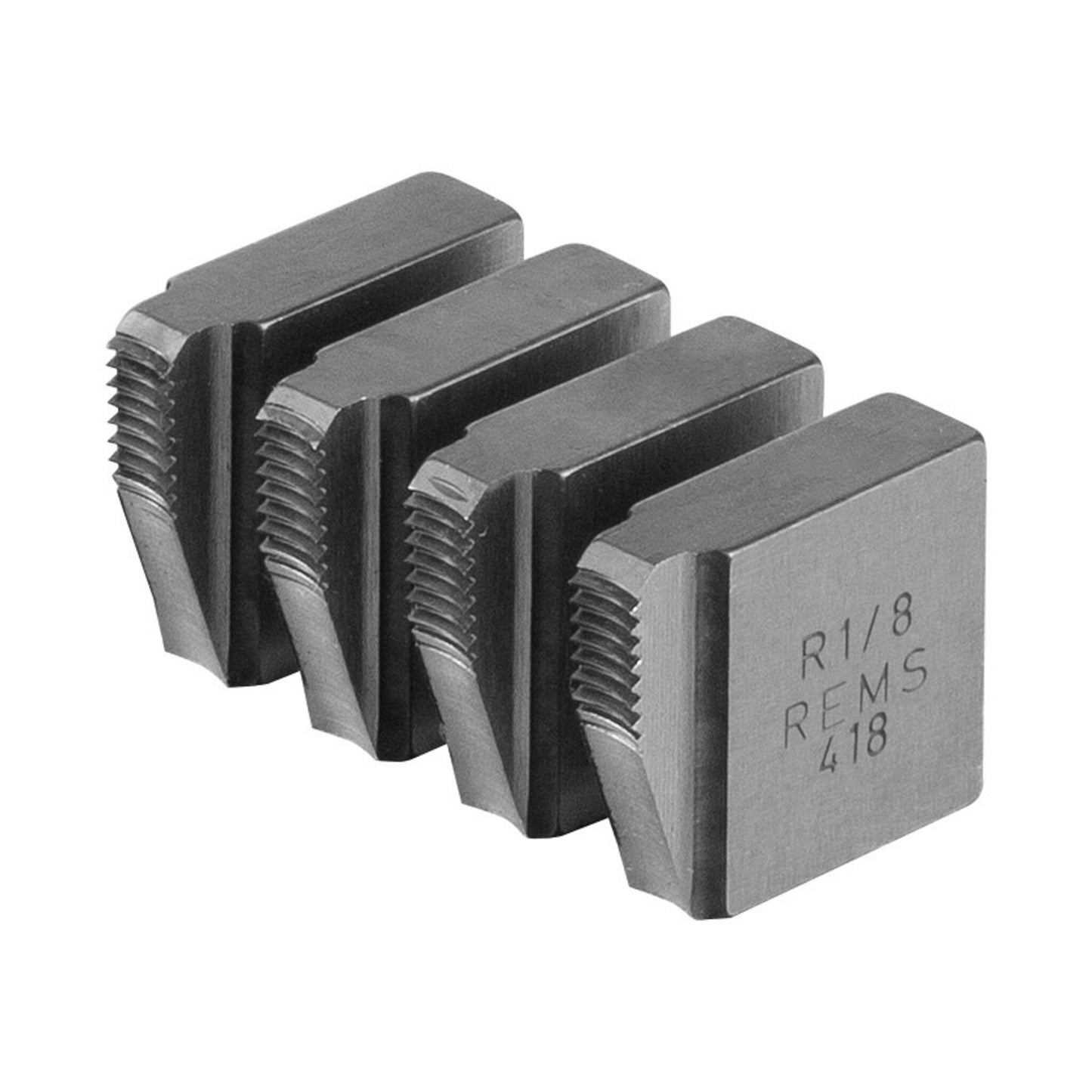 REMS 521002 BSPT Die Set 1/8" (set of 4)