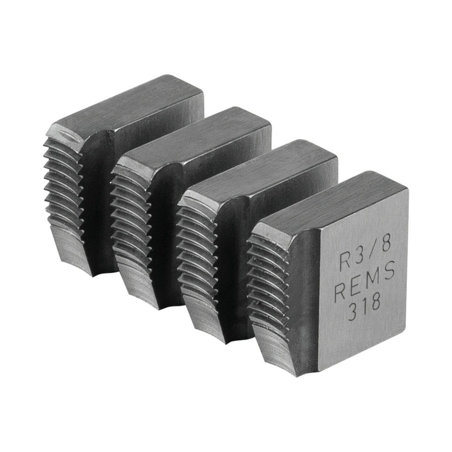 REMS 521022 BSPT Die Set 3/8" (set of 4)