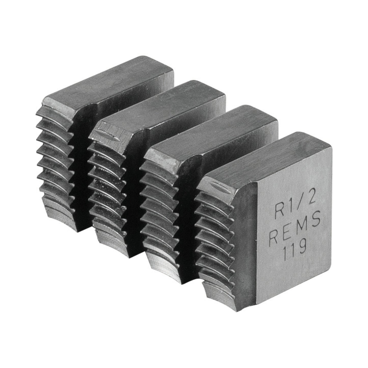 REMS 521032 BSPT Die Set 1/2" (set of 4)