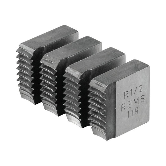 REMS 521032 BSPT Die Set 1/2" (set of 4)