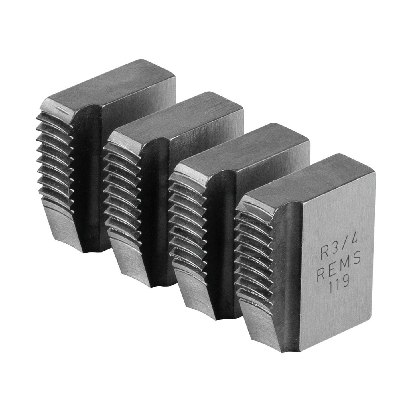 REMS 521042 BSPT Die Set 3/4" (set of 4)