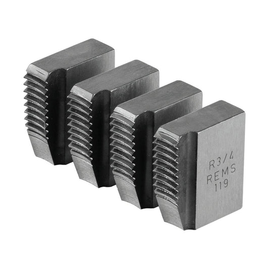 REMS 521042 BSPT Die Set 3/4" (set of 4)