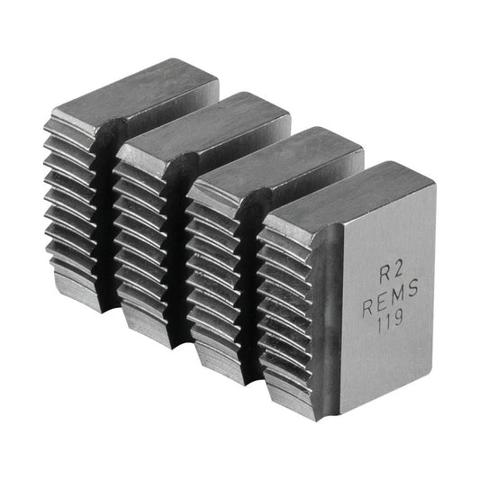 REMS 521082 BSPT Die Set 2" (set of 4)