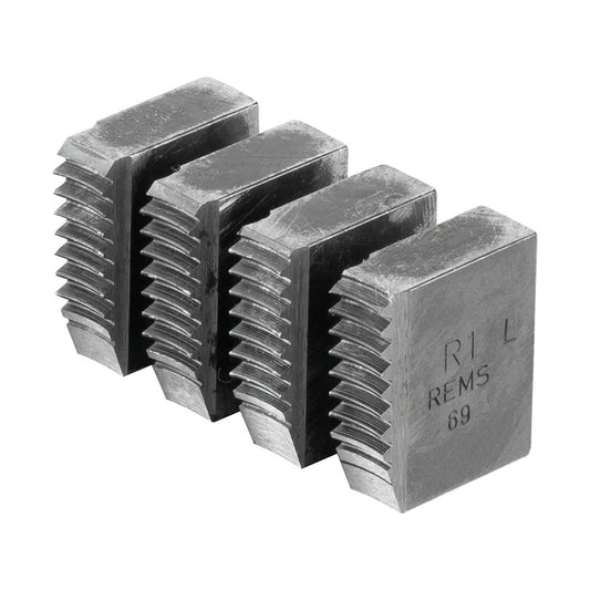 REMS 521152 LH BSPT Die Set 1" (set of 4)