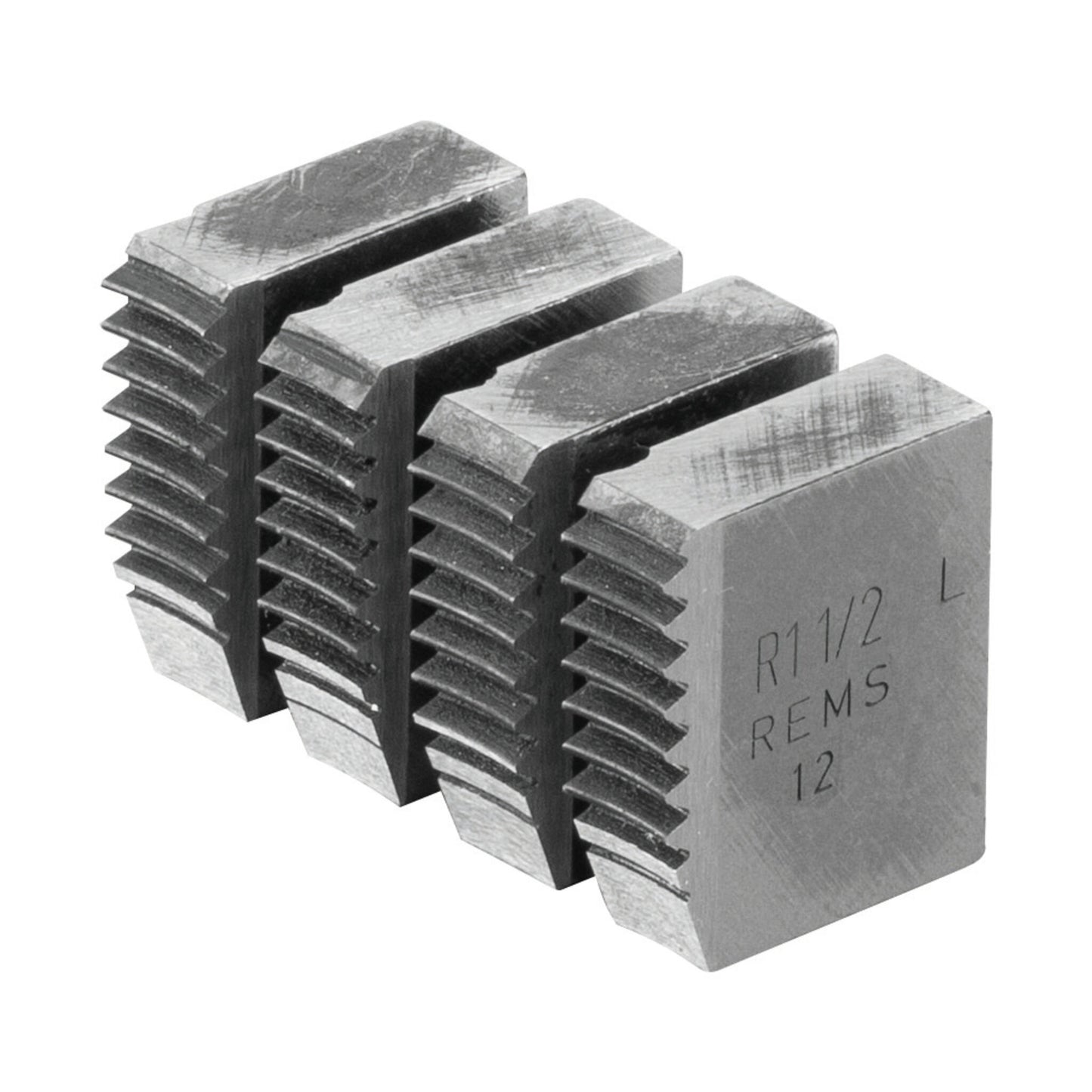 REMS 521172 LH BSPT Die Set 1 1/2" (set of 4)