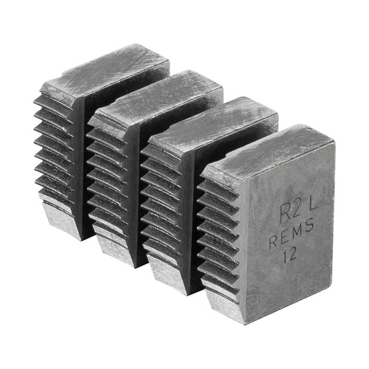 REMS 521182 LH BSPT Die Set 2" (set of 4)