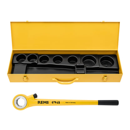 REMS 522000 eva Ratchet Hand Die Stock & Case