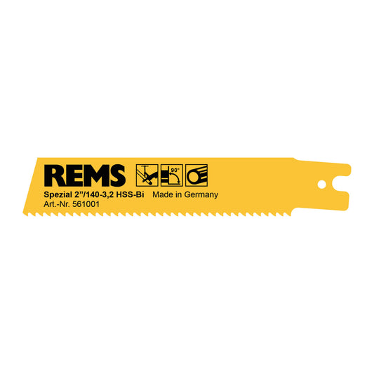 REMS 561001 Special Reciprocating Saw Blades 2" (5 pack)