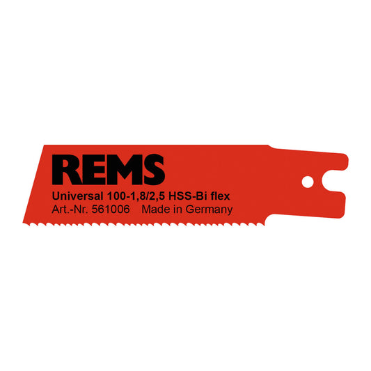 REMS 561006 Universal Reciprocating Saw Blades 100mm (5 pack)