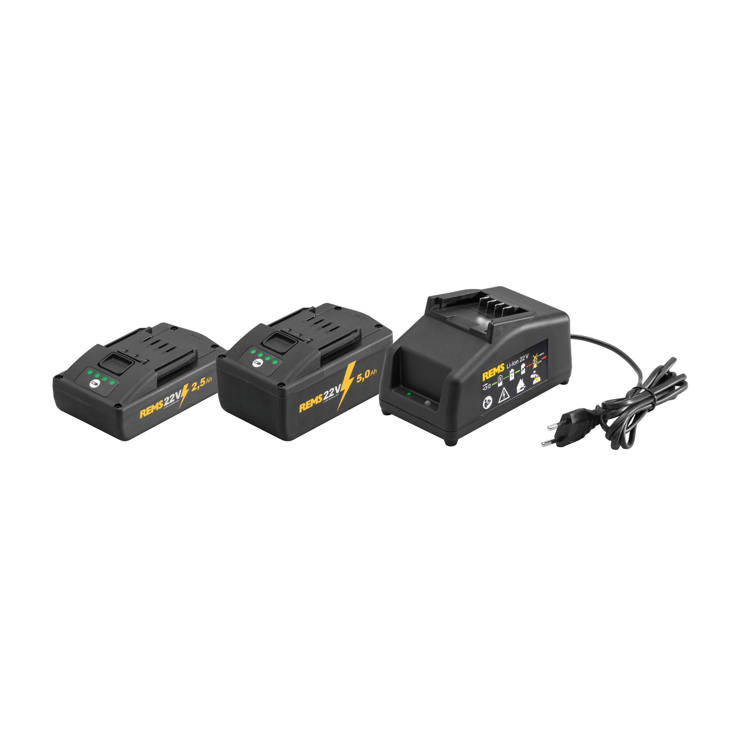 REMS 571059 22v Power Pack (2.5 + 5Ah)