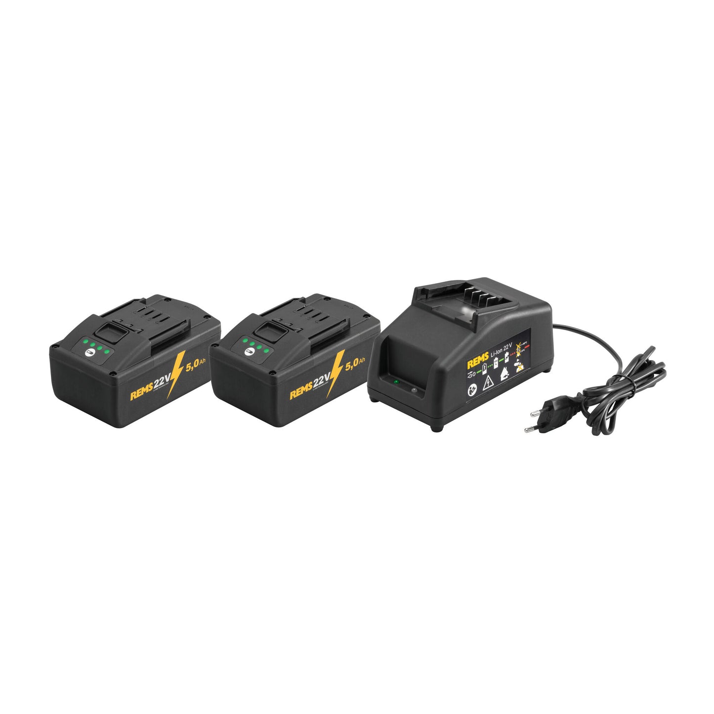 REMS 571591 22v Power Pack (2x5Ah)