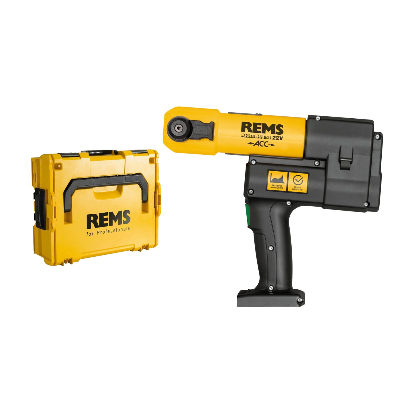 REMS 576002 Akku-Press 22v ACC Basic Pack\P (Body Only + Case)