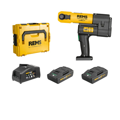 REMS 576011X01 Akku-Press 22v ACC + FREE gifts (2x2.5Ah)