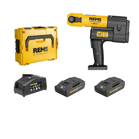 REMS 576011X01 Akku-Press 22v ACC + FREE gifts (2x2.5Ah)