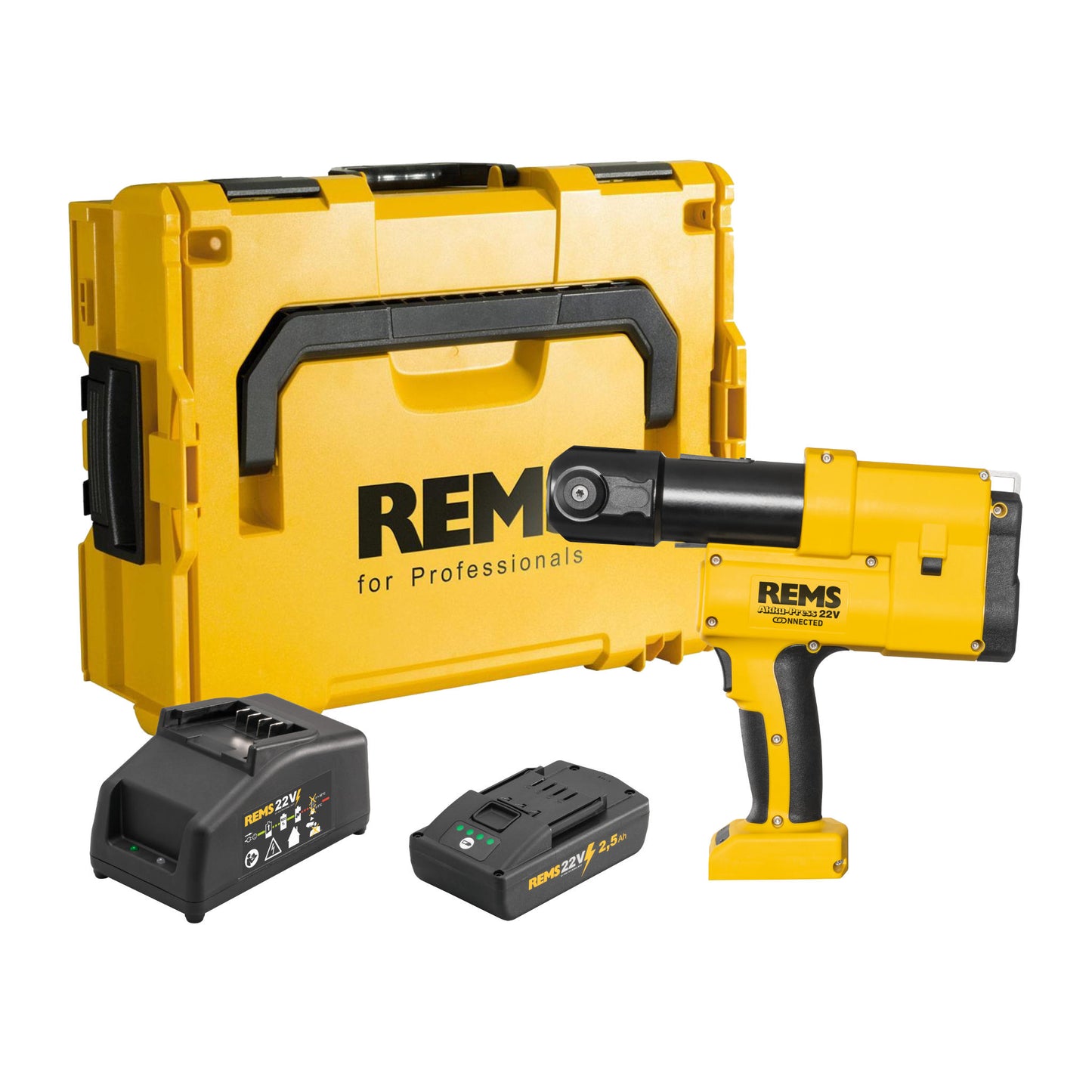 REMS 576015 Akku-Press 22v Connected (1x2.5Ah)