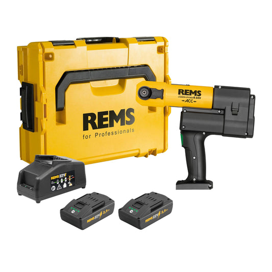 REMS 576017X01 Akku-Press E 22v ACC (2x2.5Ah)