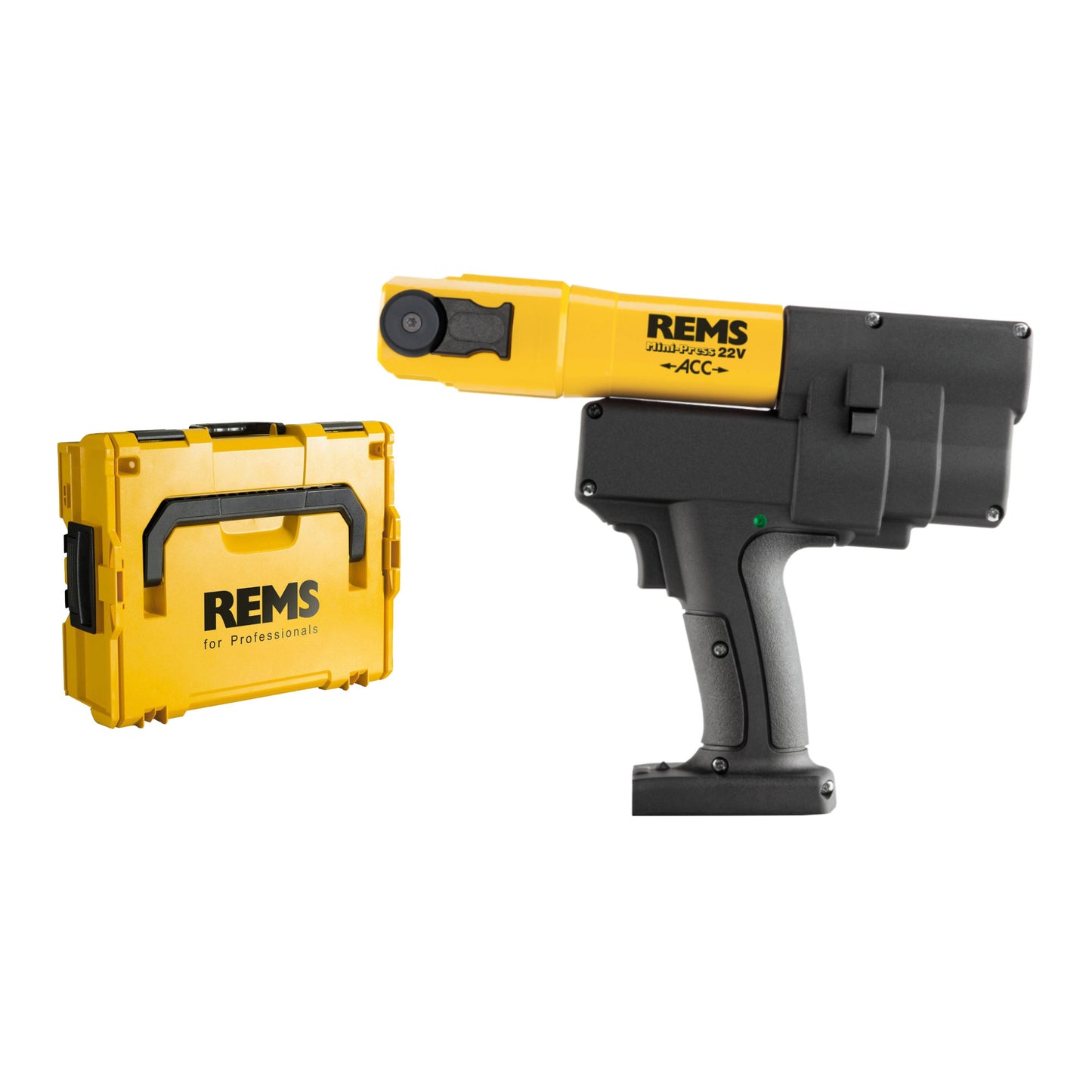 REMS 578005 Mini-Press 22v ACC Basic-Pack\P (Body Only + Case)