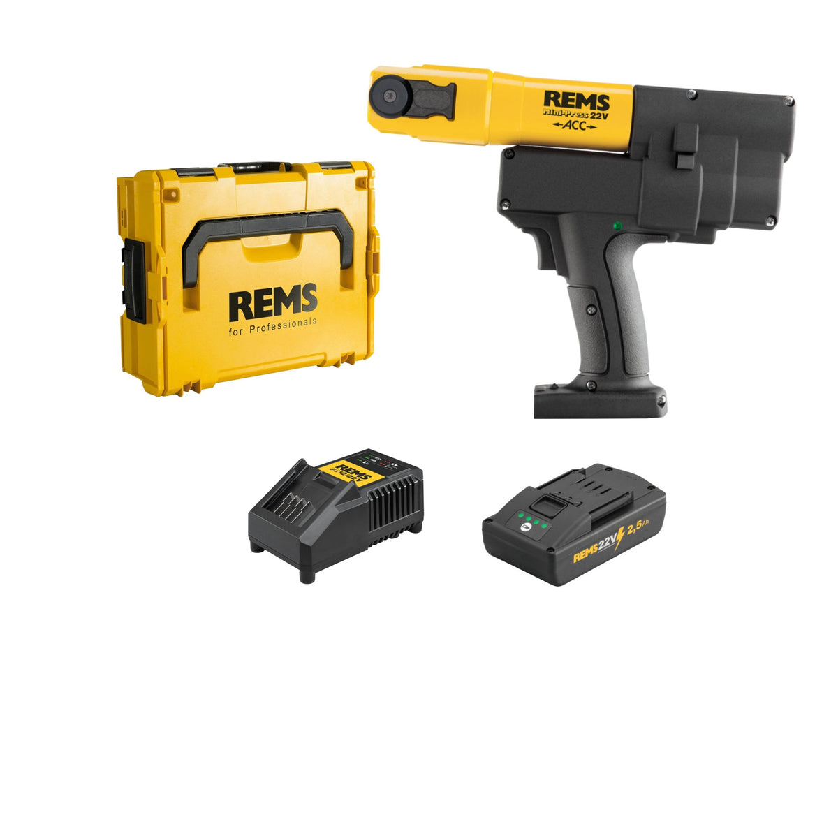 REMS 578014 Mini-Press 22v ACC (1x2.5Ah)