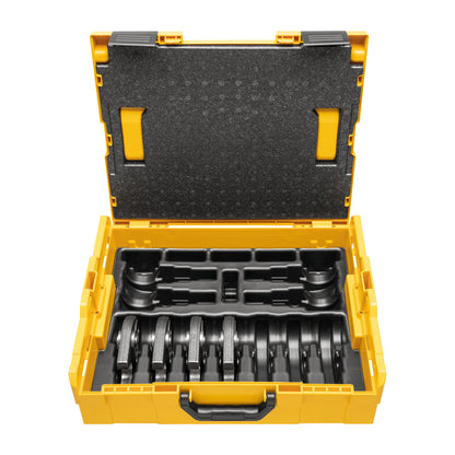 REMS 578090 Mini Pressing Tong Set BMP 1/4+3/8+1/2+5/8'' L-Boxx