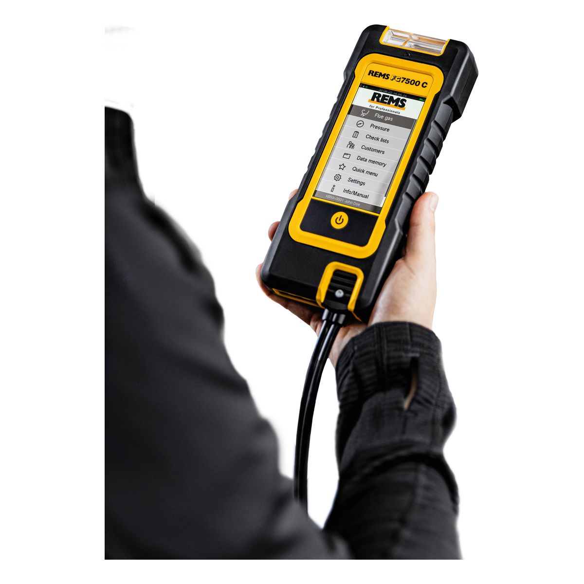 REMS 610065 FG7500 NO (Nitric Oxide) C Set Flue Gas Analyser