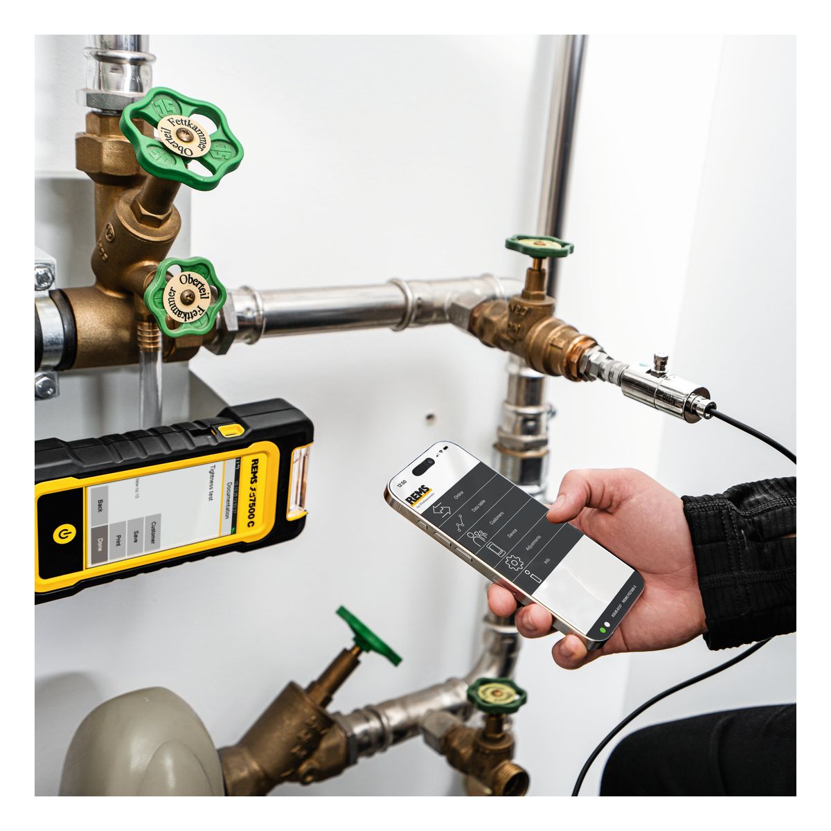 REMS 610065 FG7500 NO (Nitric Oxide) C Set Flue Gas Analyser