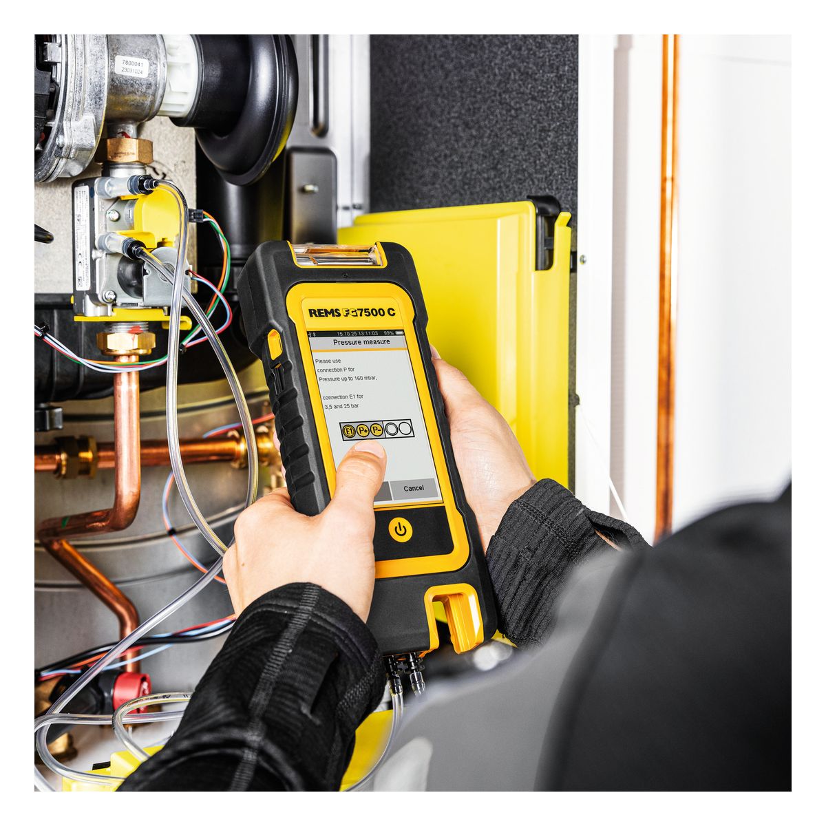 REMS 610065 FG7500 NO (Nitric Oxide) C Set Flue Gas Analyser