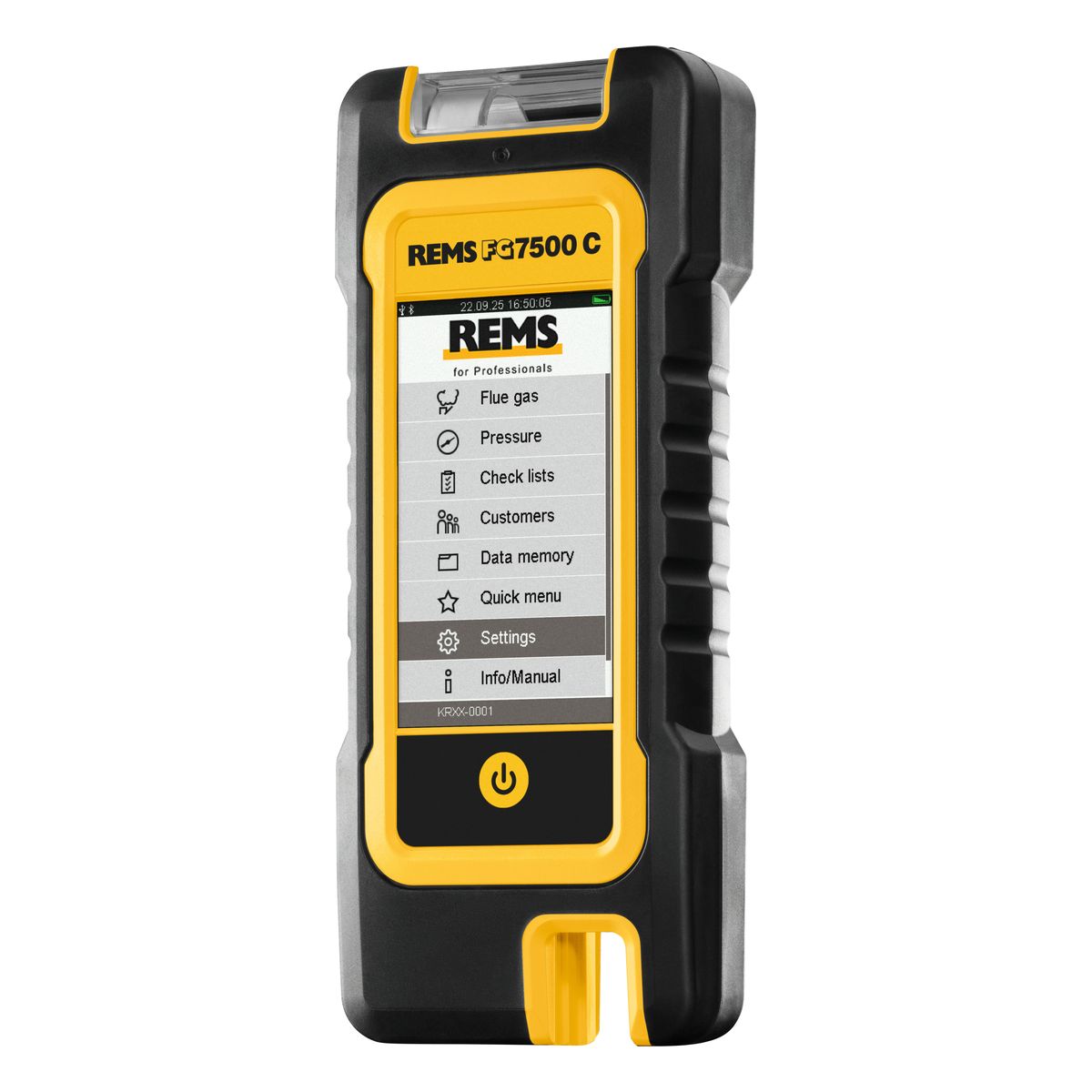 REMS 610065 FG7500 NO (Nitric Oxide) C Set Flue Gas Analyser