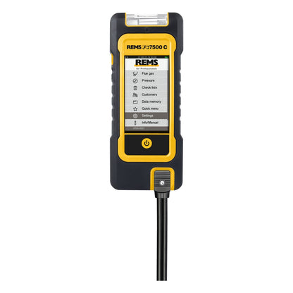 REMS 610065 FG7500 NO (Nitric Oxide) C Set Flue Gas Analyser
