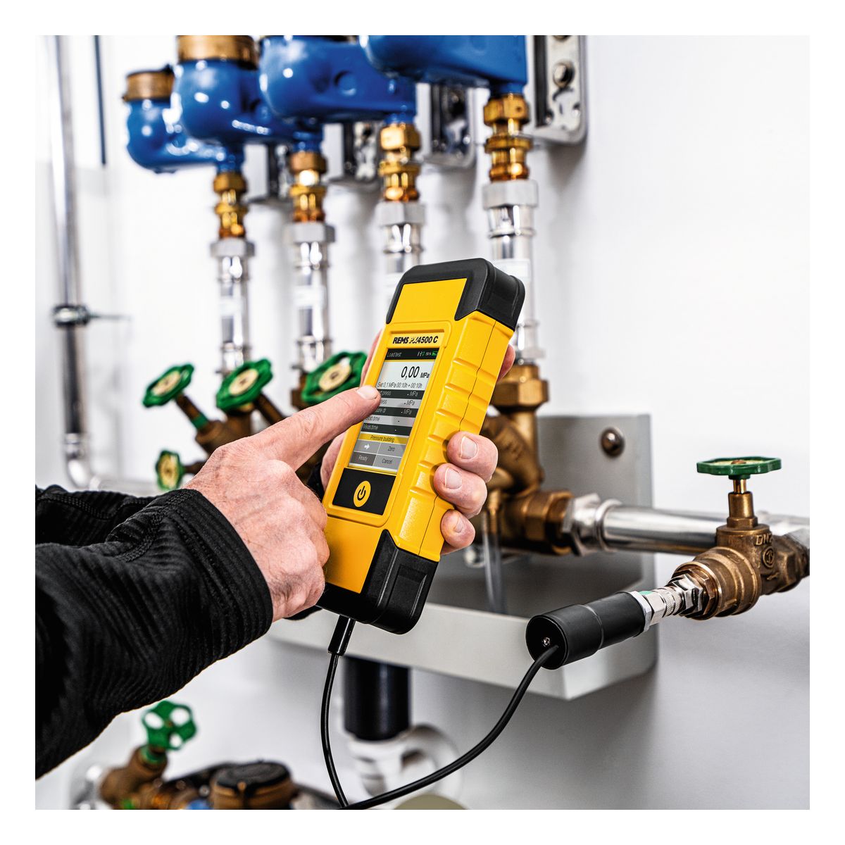 REMS 611075 PX4500 C Set 3.5 bar Pressure Testing Meter
