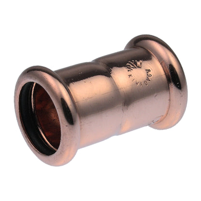 38010 Pegler Yorkshire XPress 15mm Copper Straight Coupler (10 pack)