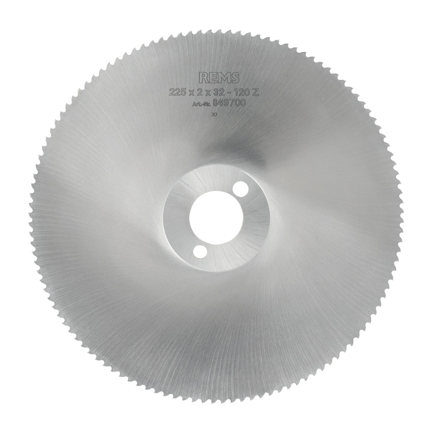 REMS 849700 HSS Circular Saw Blade - 225x2x32mm (120 teeth)